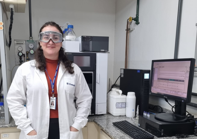 Ana Maria Terra, Química na indústria química Elekeiroz